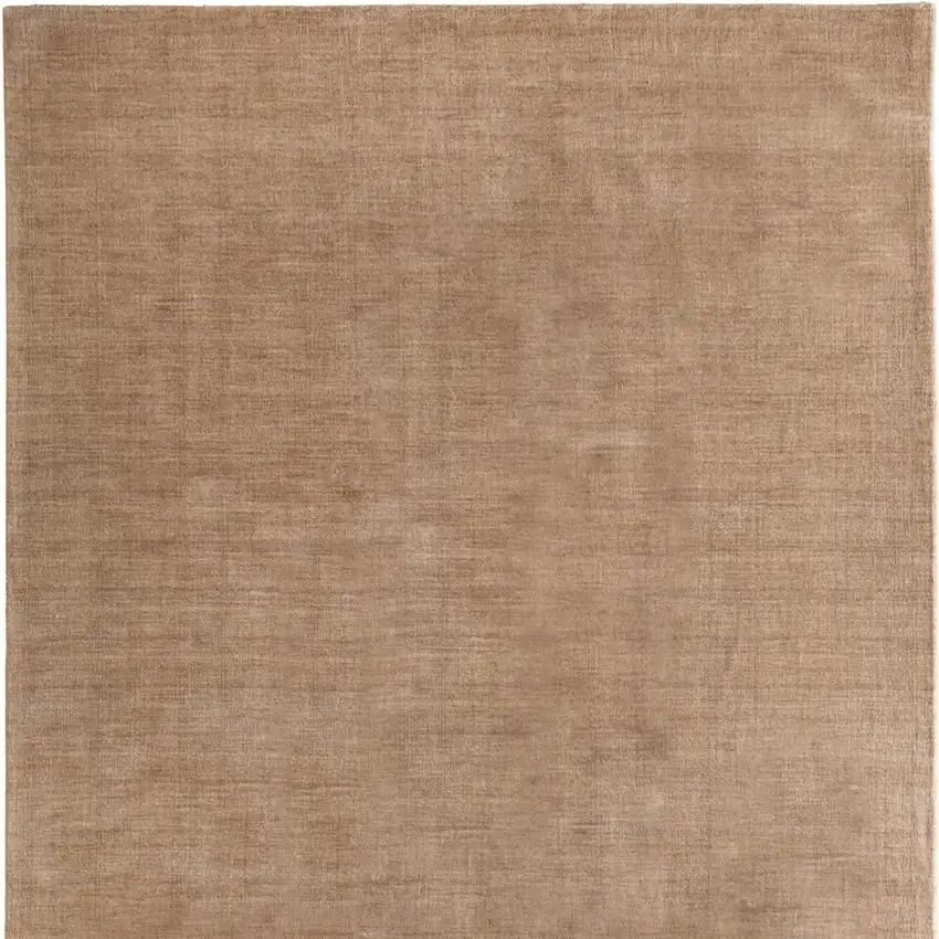 Tan Wool Hand Woven Area Rug Photo 4