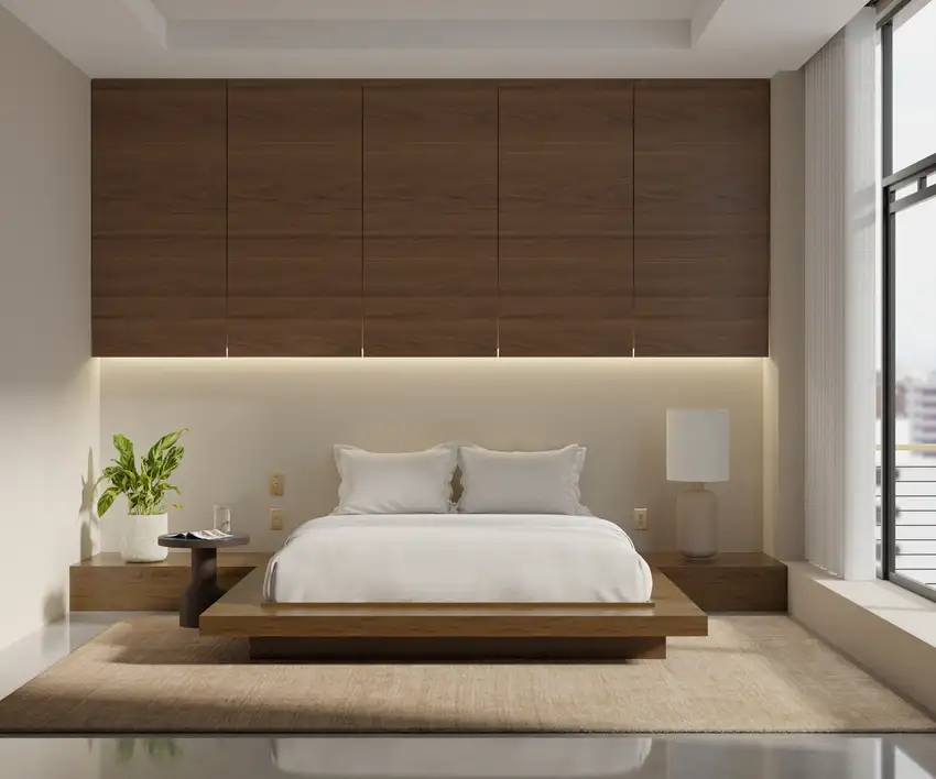 Tan Wool Hand Woven Area Rug Photo 6