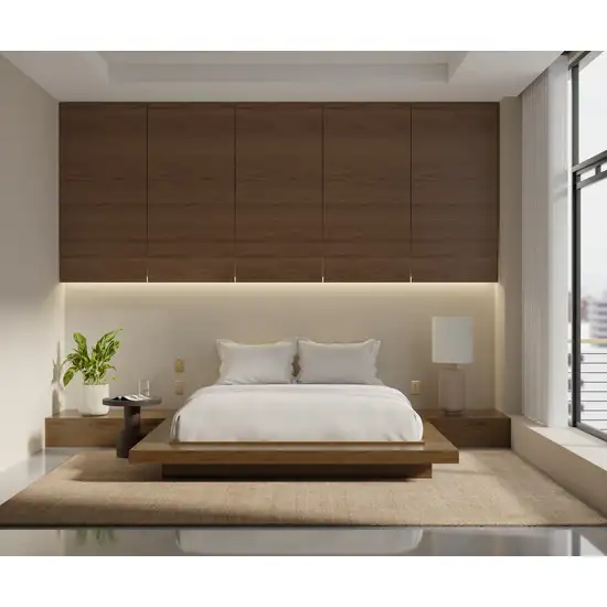 Tan Wool Hand Woven Area Rug Photo 6