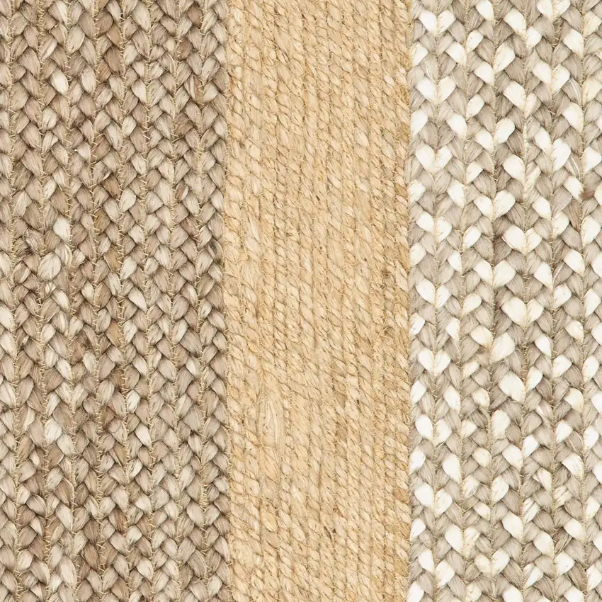 Tan Hand Braided Area Rug Photo 2