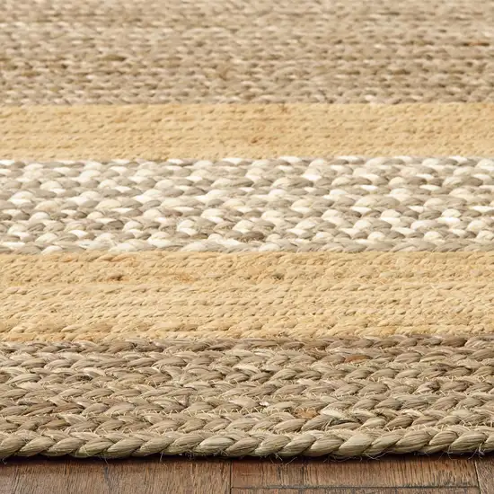 Tan Hand Braided Area Rug Photo 4