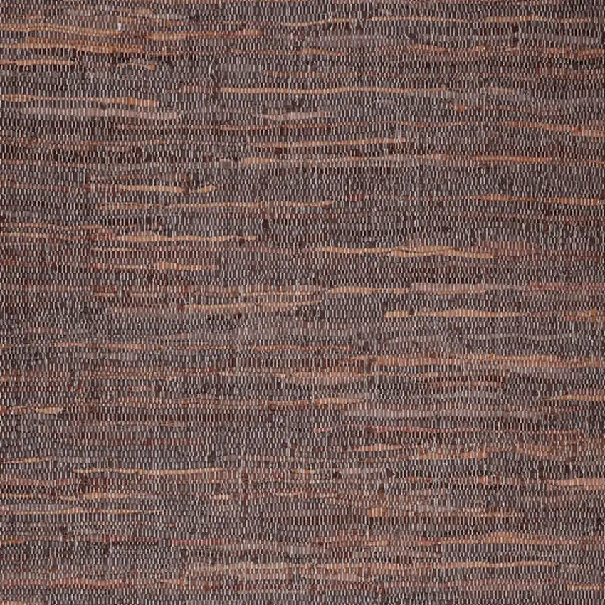 Tan and Beige Patchwork Hand Woven Area Rug Photo 6