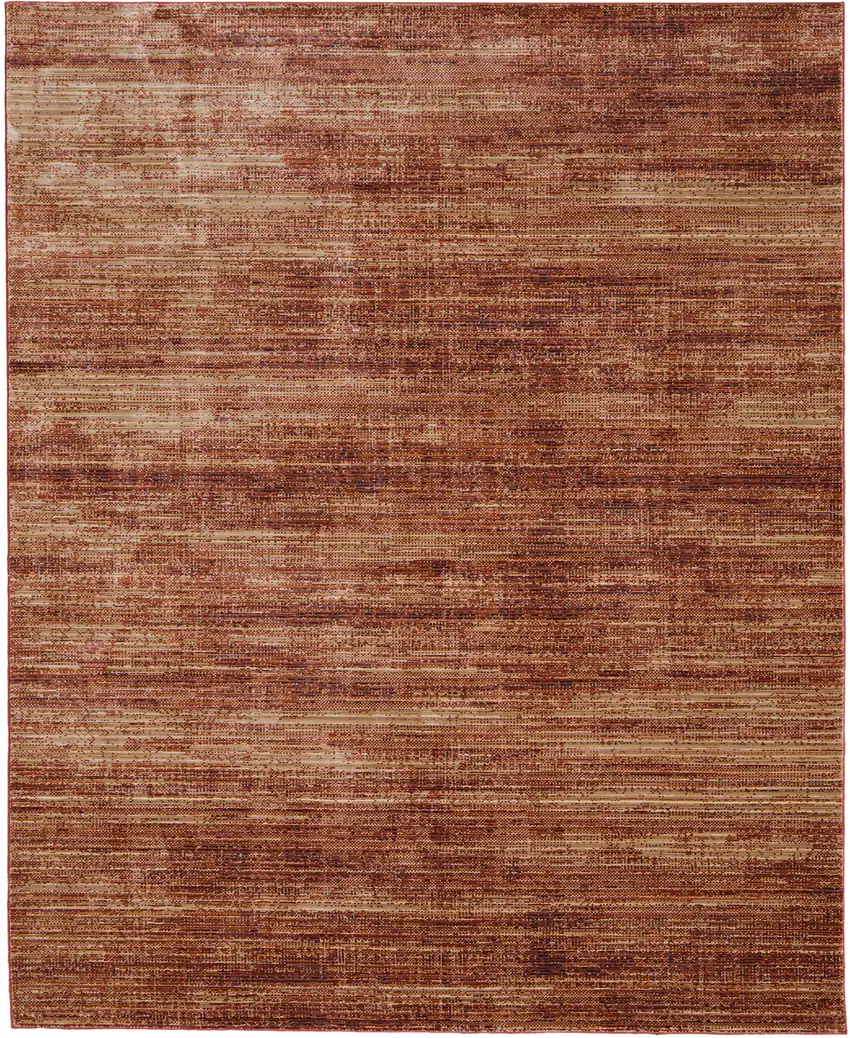 Tan and Brown Power Loom Area Rug Photo 2