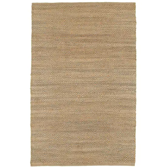 Natural Jute Hand Woven Area Rug Photo 1