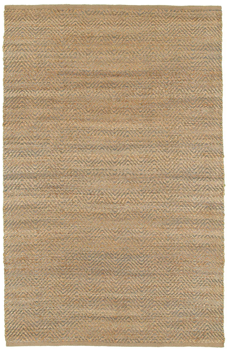 Tan and Gray Boho Chic Area Rug Photo 5