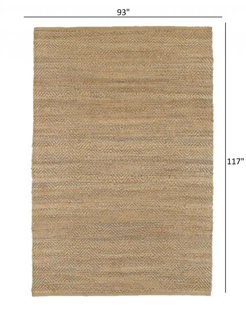 Tan and Gray Boho Chic Area Rug Photo 3