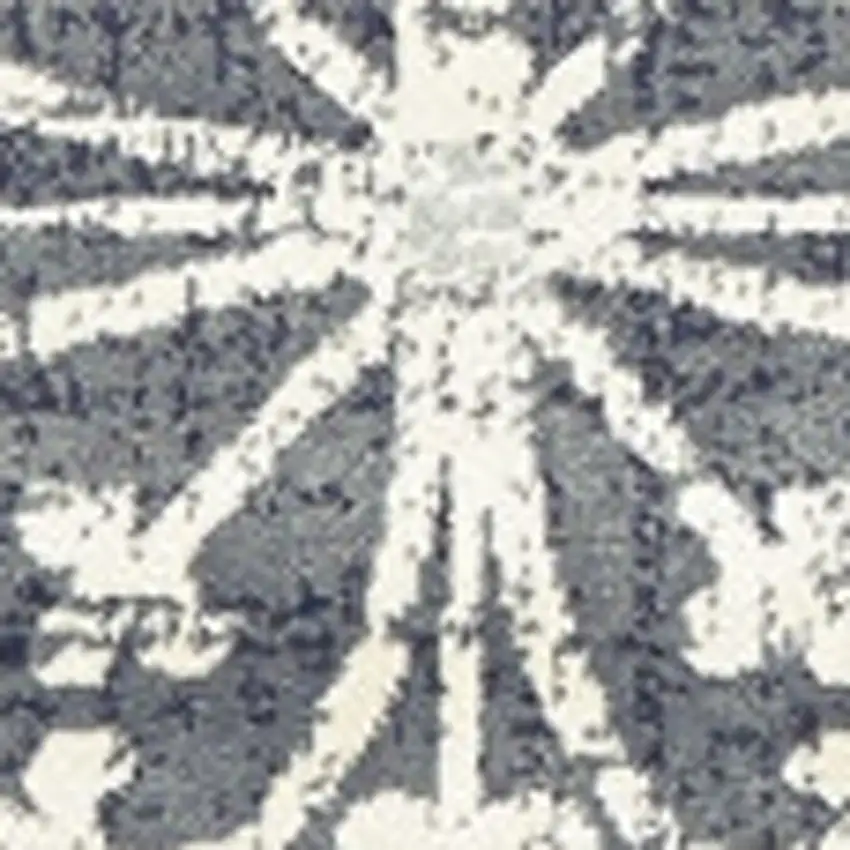Tan and Gray Geometric Power Loom Area Rug Photo 6