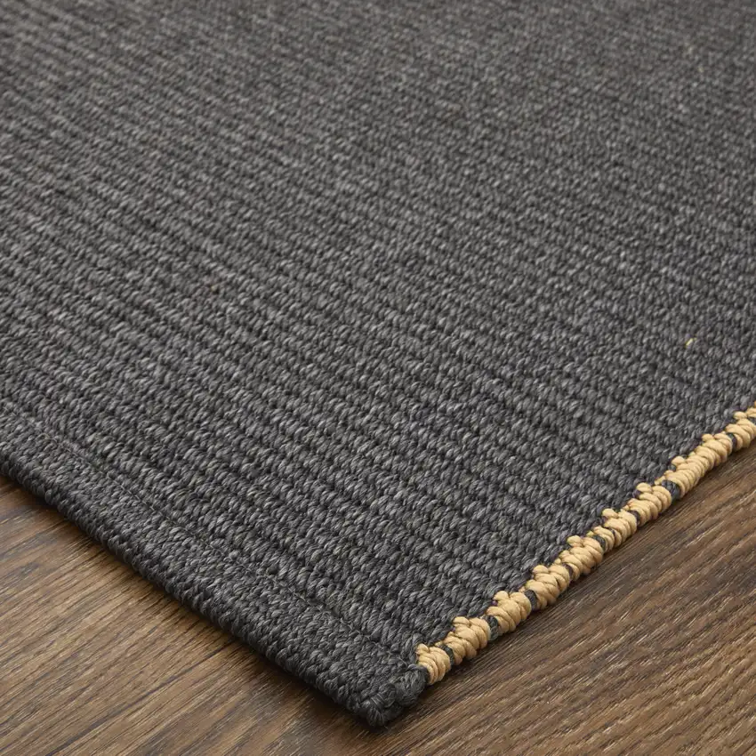 Tan and Gray Hand Woven Area Rug Photo 7