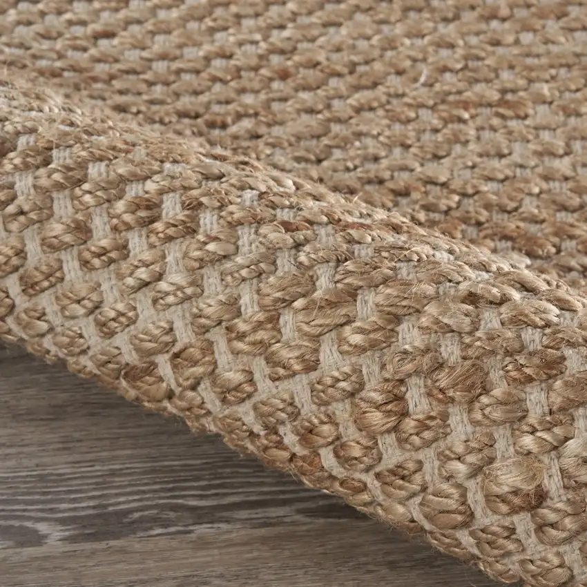 Tan Hand Loomed Area Rug Photo 2