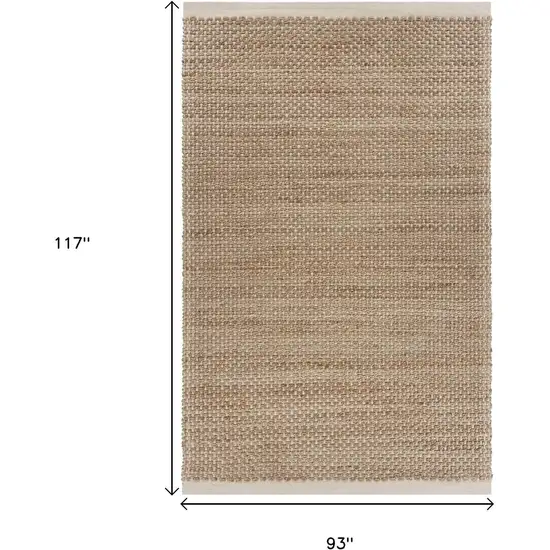 Tan Hand Loomed Area Rug Photo 4