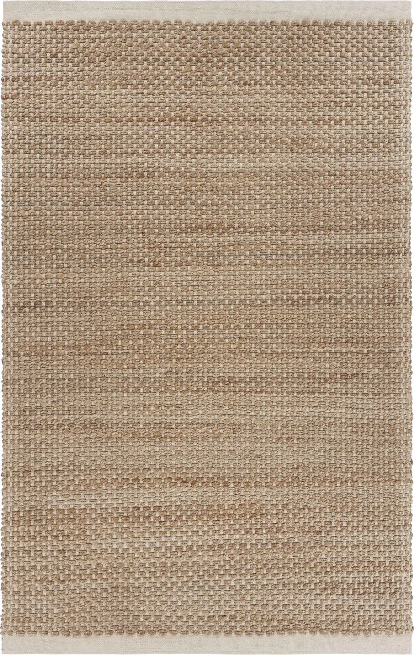 Tan Hand Loomed Area Rug Photo 1