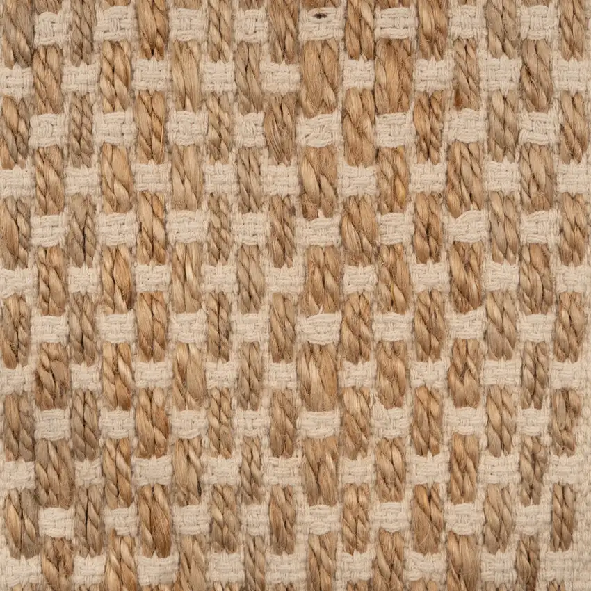 Tan Hand Loomed Area Rug Photo 3
