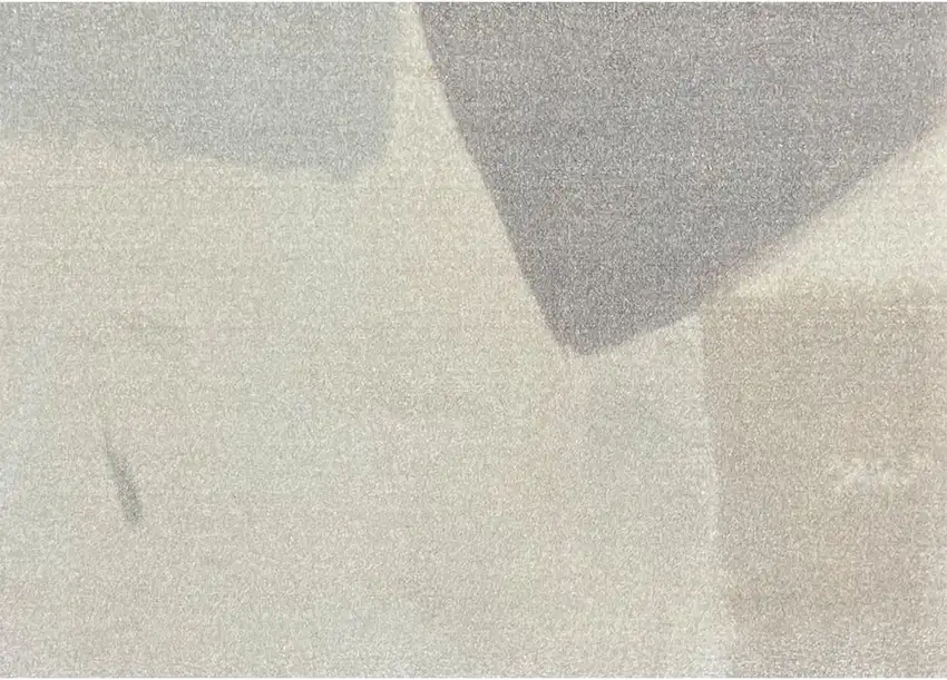 Taupe Abstract Machine Tufted Area Rug With UV Protection Photo 3