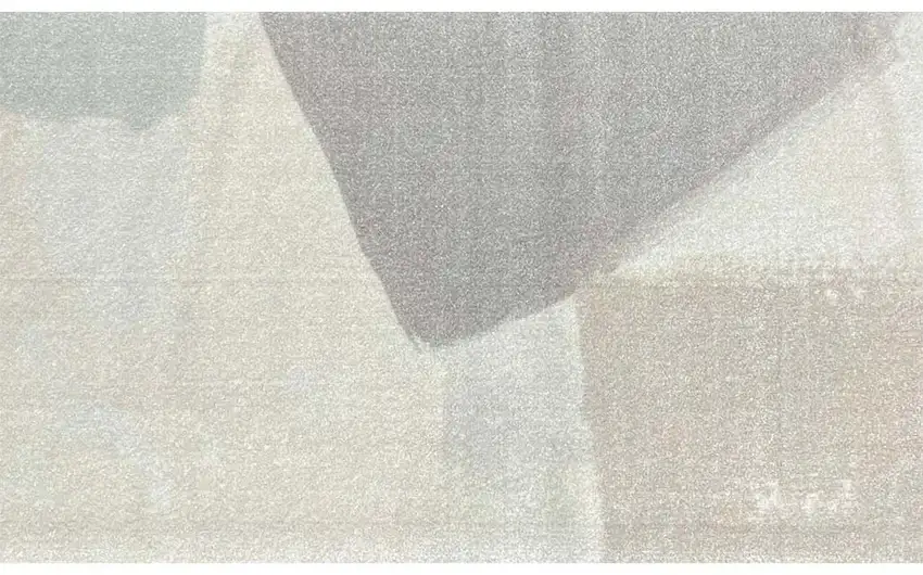 Taupe Abstract Machine Tufted Area Rug With Uv Protection Photo 4