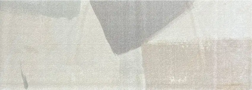 Taupe Abstract Machine Washable Runner Rug With UV Protection Photo 1