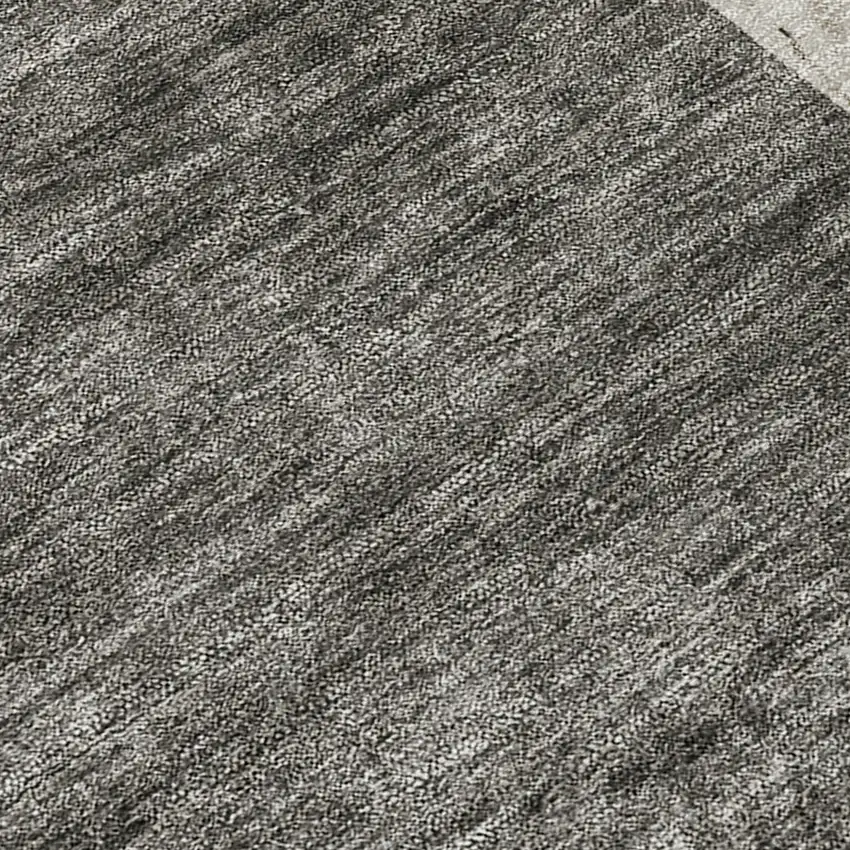Gray Green and Gold Abstract Washable Non Skid Indoor Outdoor Area Rug Photo 7