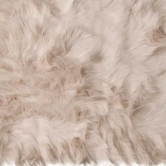 Taupe Animal Print Area Rug Photo 9