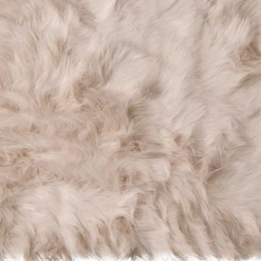Taupe Animal Print Area Rug Photo 9