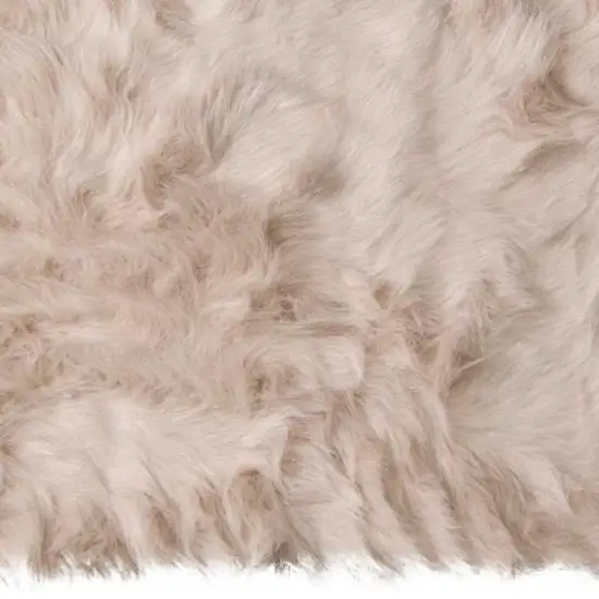 Taupe Animal Print Area Rug Photo 7