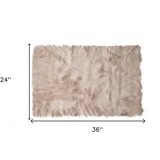 Taupe Animal Print Area Rug Photo 8