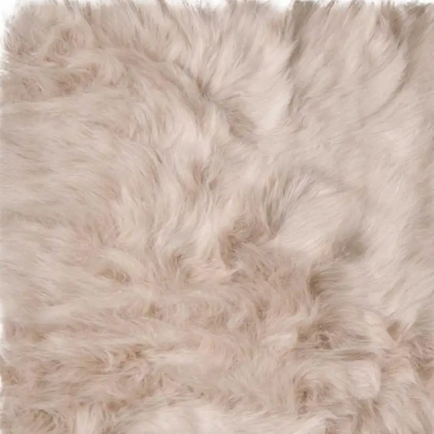 Taupe Animal Print Area Rug Photo 3