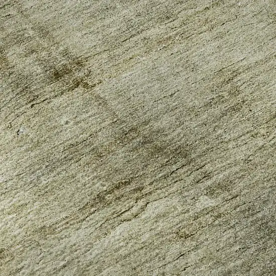 Taupe And Beige Abstract Washable Area Rug With UV Protection Photo 9
