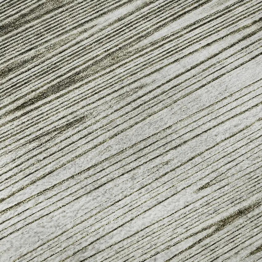 Taupe And Beige Abstract Washable Area Rug With UV Protection Photo 9