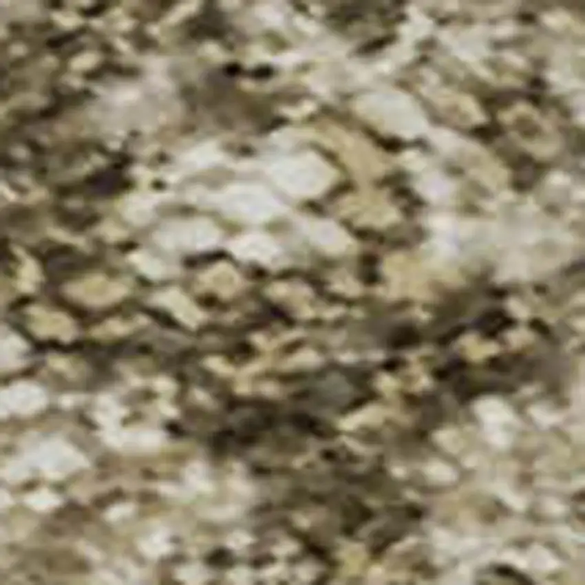 Taupe And Beige Abstract Washable Area Rug With UV Protection Photo 4