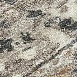 Photo of Taupe And Beige Abstract Washable Indoor Outdoor Area Rug