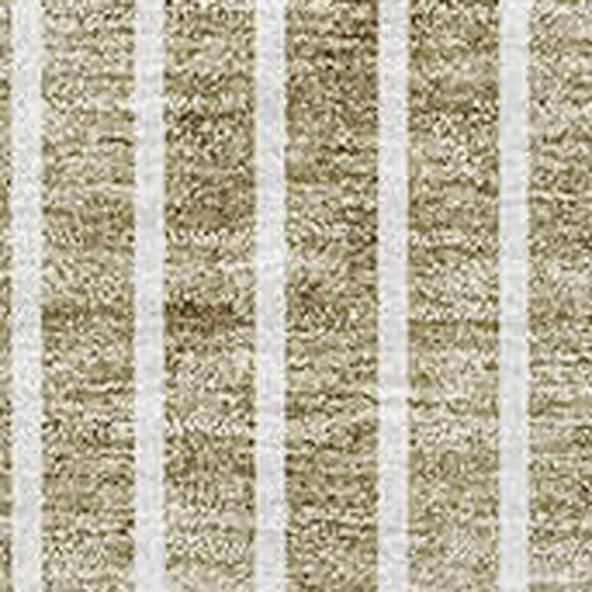 Taupe And Beige Geometric Washable Area Rug With UV Protection Photo 3