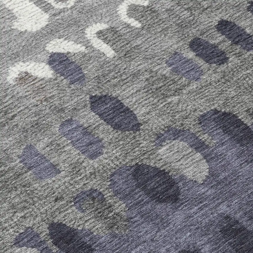 Taupe And Beige Geometric Washable Indoor Outdoor Area Rug Photo 6