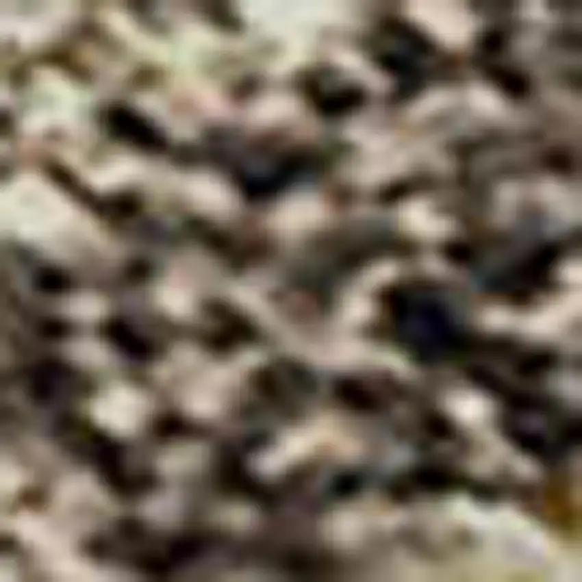 Taupe And Beige Striped Washable Area Rug With UV Protection Photo 3