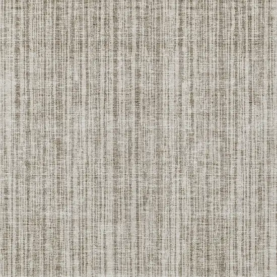 Taupe And Beige Striped Washable Indoor Outdoor Area Rug Photo 4