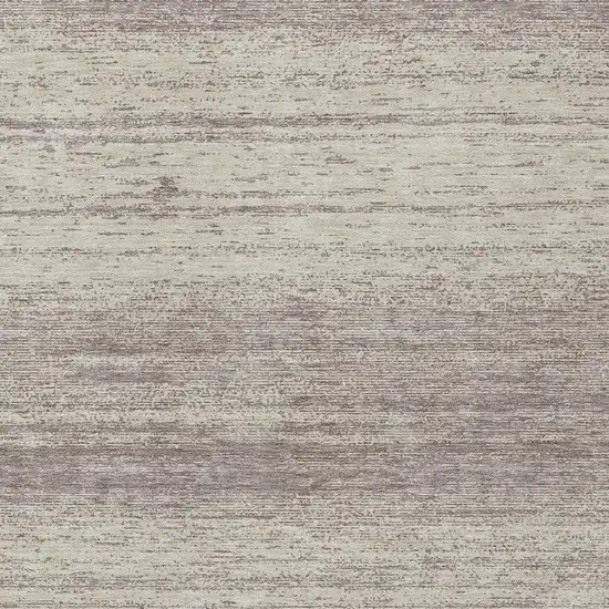 Taupe And Beige Striped Washable Indoor Outdoor Area Rug Photo 6