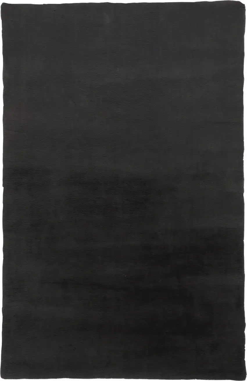 Taupe And Black Shag Area Rug Photo 4