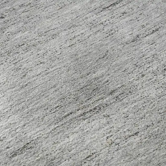 Taupe And Blue Geometric Washable Area Rug With UV Protection Photo 8