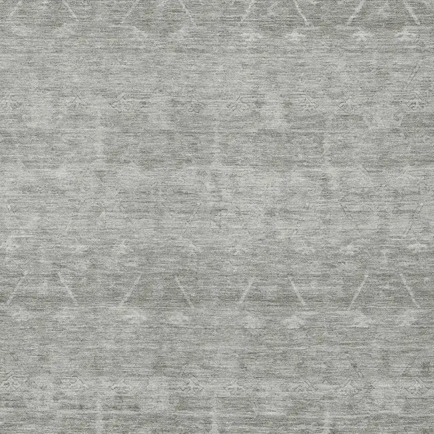 Taupe And Brown Tribal Washable Indoor Outdoor Area Rug Photo 3