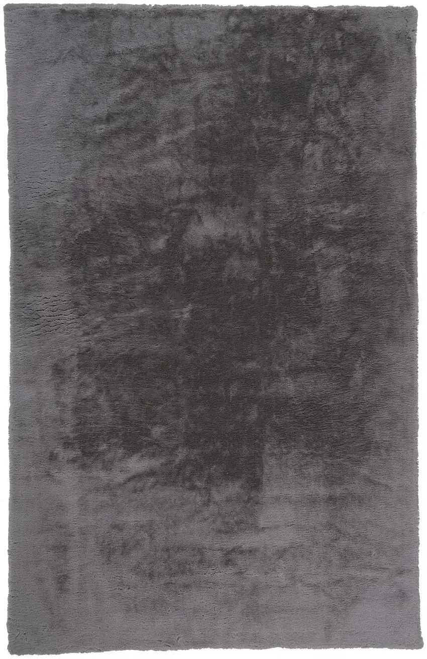 Taupe And Gray Shag Area Rug Photo 1