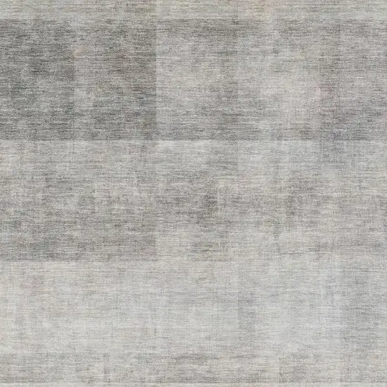 Taupe And Ivory Abstract Washable Area Rug With UV Protection Photo 3