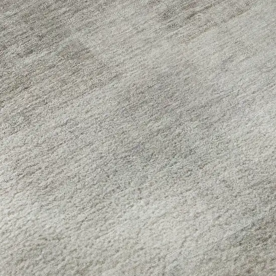 Taupe And Ivory Abstract Washable Area Rug With UV Protection Photo 9