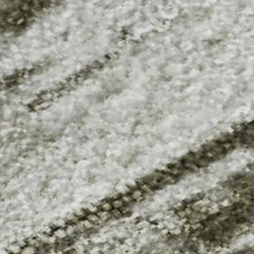 Taupe And Ivory Abstract Washable Area Rug With UV Protection Photo 4