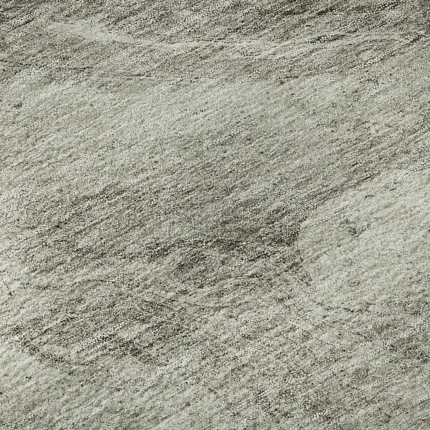 Taupe And Ivory Abstract Washable Area Rug With UV Protection Photo 9