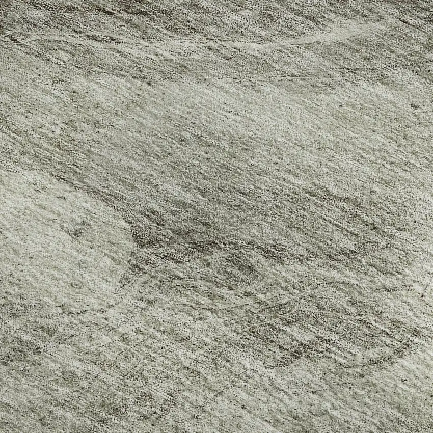 Taupe And Ivory Abstract Washable Area Rug With UV Protection Photo 7