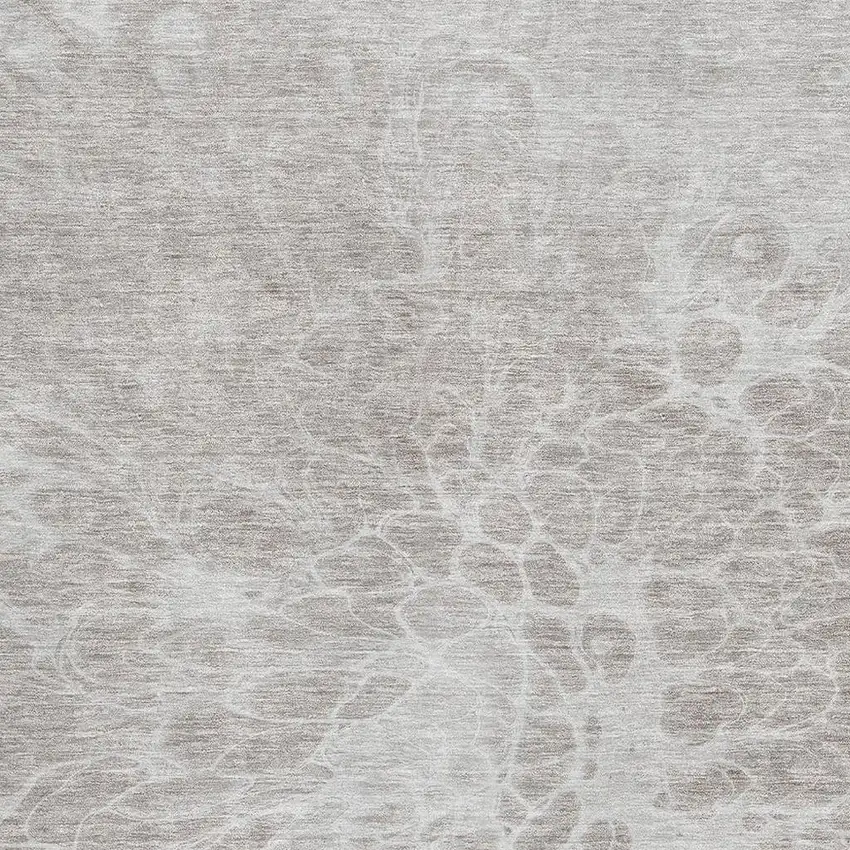 Taupe And Ivory Abstract Washable Area Rug With UV Protection Photo 3