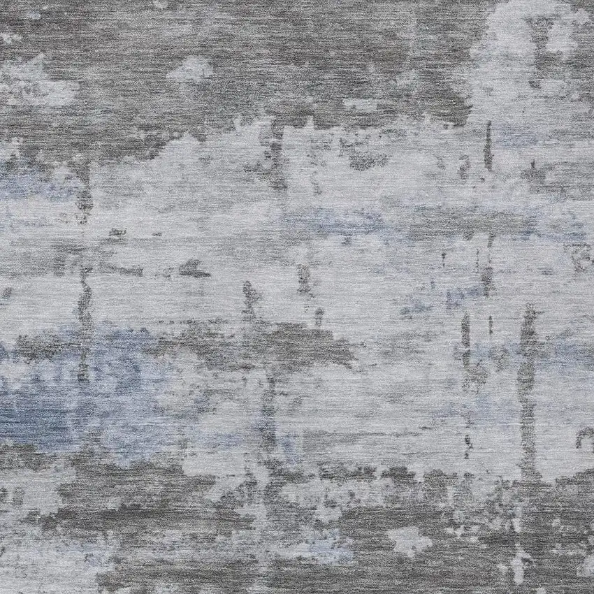 Taupe And Ivory Abstract Washable Indoor Outdoor Area Rug Photo 2