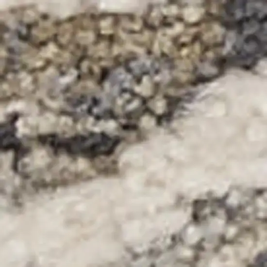 Taupe And Ivory Medallion Area Rug Photo 2