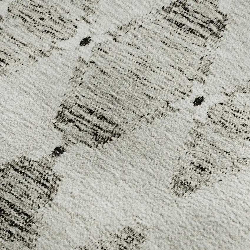 Taupe And Ivory Moroccan Washable Area Rug With UV Protection Photo 3