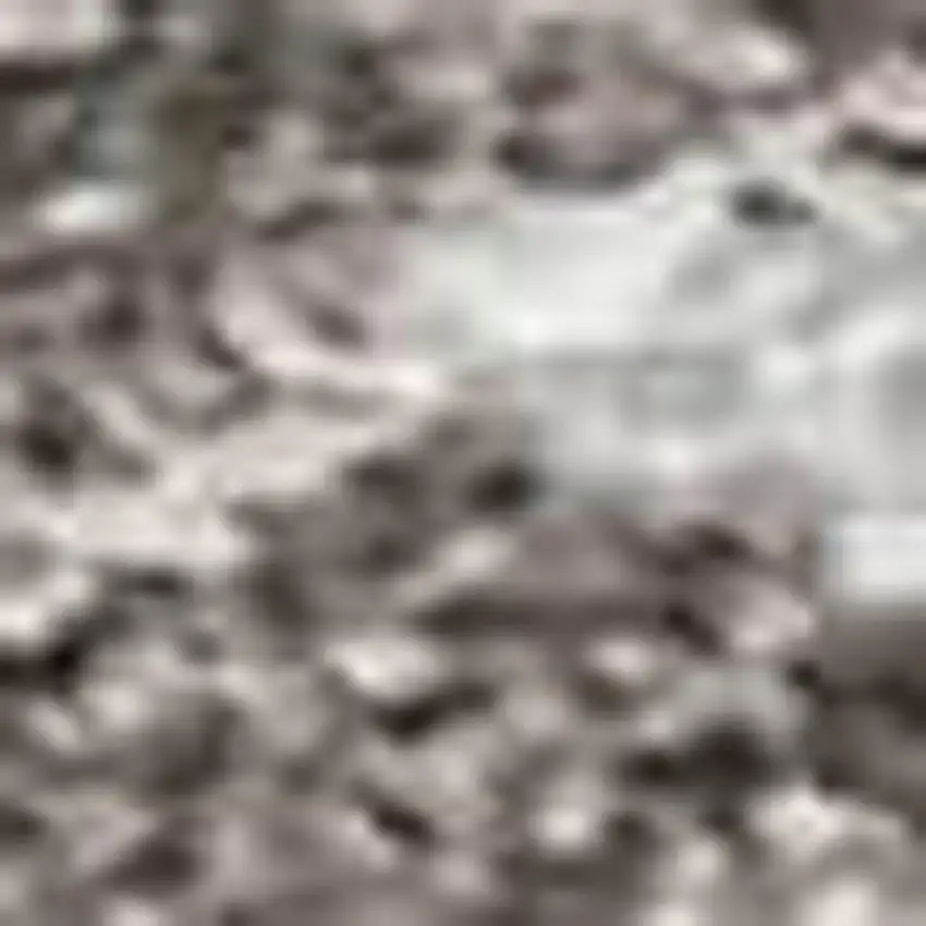 Taupe And Sky Blue Abstract Washable Indoor Outdoor Area Rug Photo 3