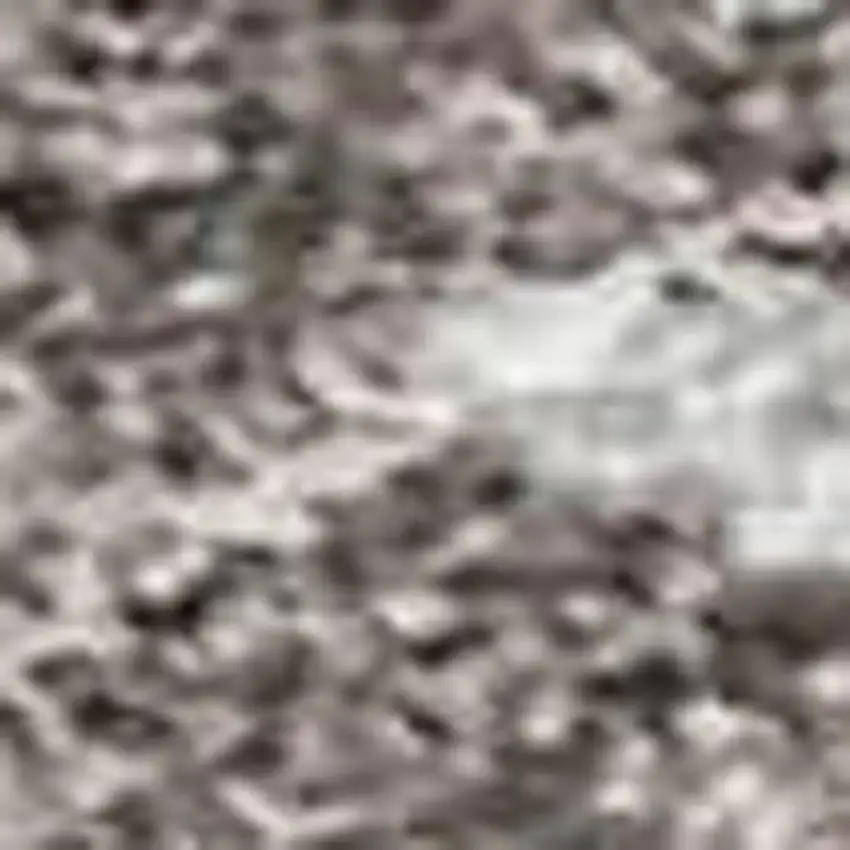 Taupe And Sky Blue Abstract Washable Indoor Outdoor Area Rug Photo 4