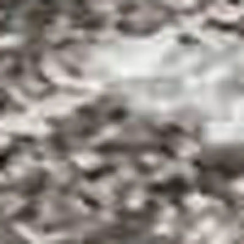 Taupe And Sky Blue Abstract Washable Indoor Outdoor Area Rug Photo 3